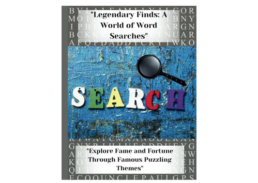 Legendary Finds a World of Word Searches