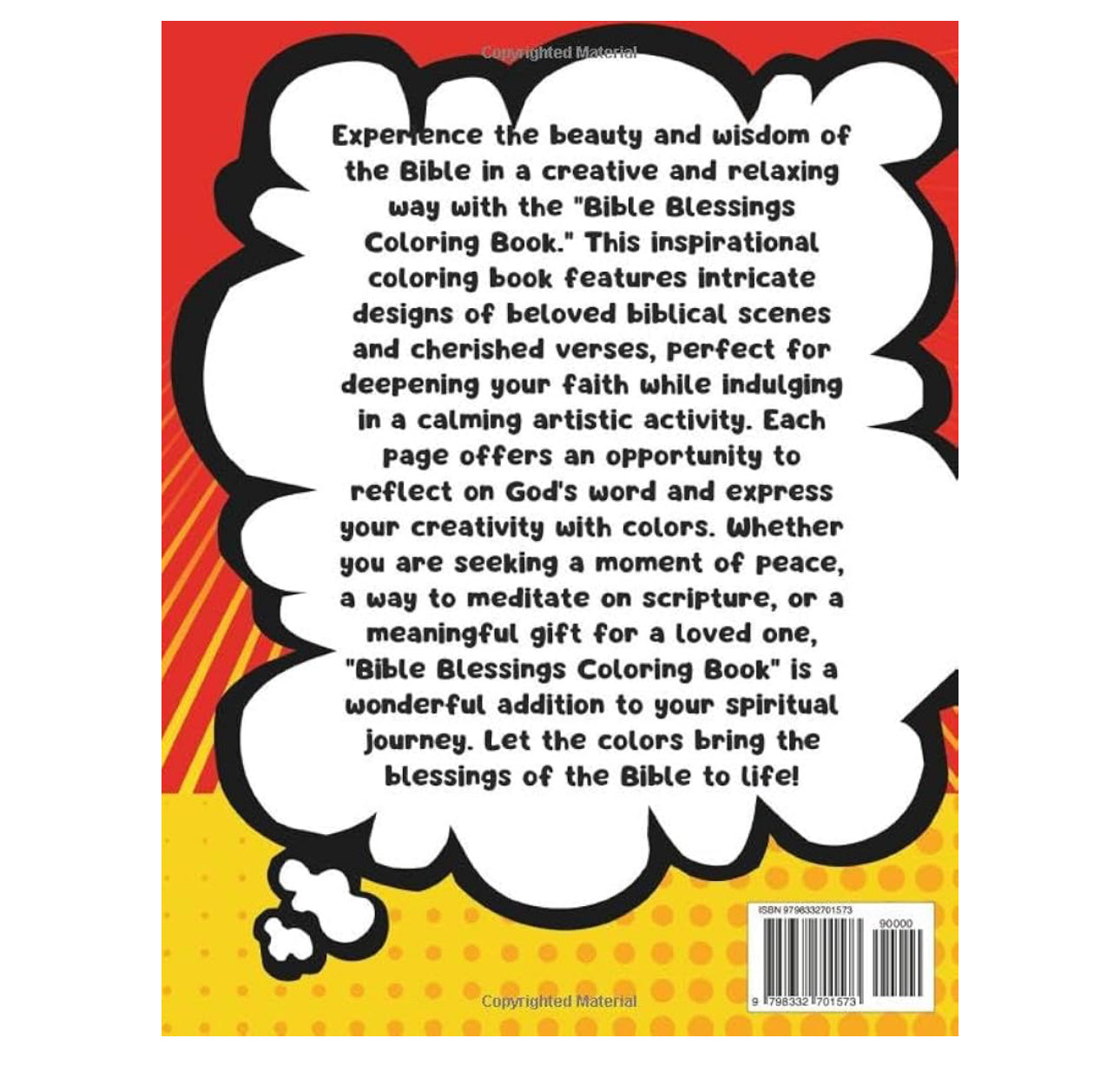 Bible Blessings Coloring Book: Inspirational Scenes and Verses to Color